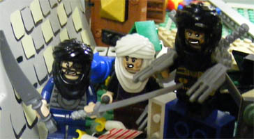 Ahmed (center)