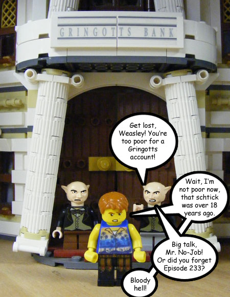 Ron at Gringotts